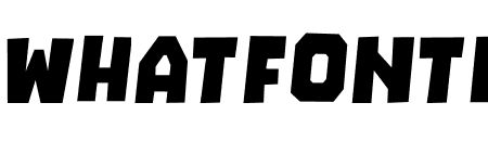 The Bomb Sound Italic