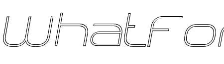 SHARY LINE italic ExtraLight