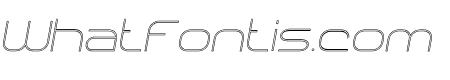 SHARY LINE italic Thin