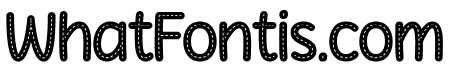 Alphabit Stitched Bold