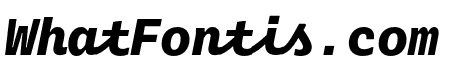 Dico Mono ExtraBold Script