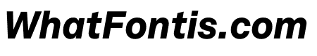 Akkurat Hebrew Black Italic