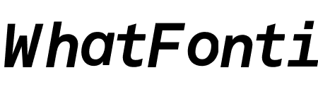 Akkurat Mono Bold Italic