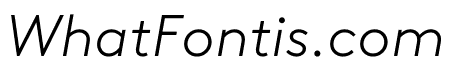 Brown Paneuro Light Italic