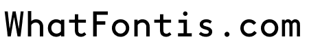 Brown Mono Regular