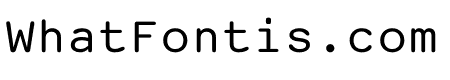Courier Sans Mono Regular