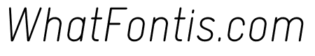 Gravur Light Italic