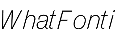 Grey Light Italic