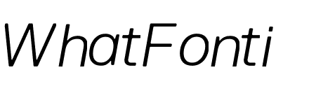 Replica Light Italic