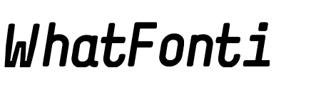 Simple Bold Oblique