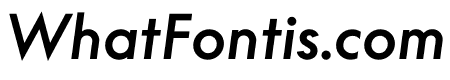 Supreme Medium Italic