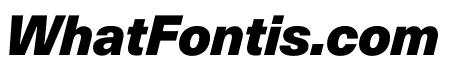 Unica77 Black Italic