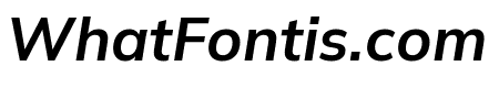 Winston SemiBold Italic