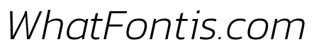 Dizhitl ExtraLight Italic