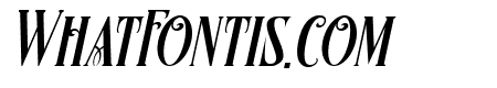 Tattoo beast Italic