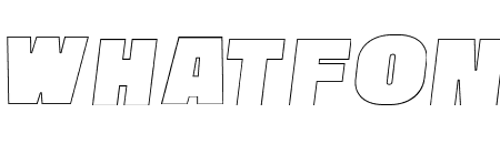 MBF Predatory Outline Slanted