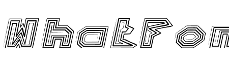 PYRAMID INVERTED Italic