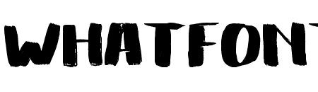 1 bold grunge display font
