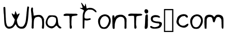 Childish Starry Font Regular