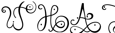 Monogram handwriting 02 Regular