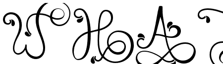 Monogram handwriting 04 Regular
