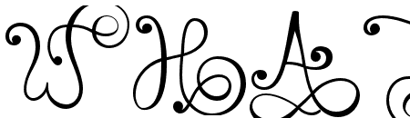 Monogram handwriting 05 Regular