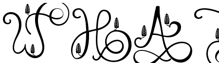 Monogram handwriting 09 Regular