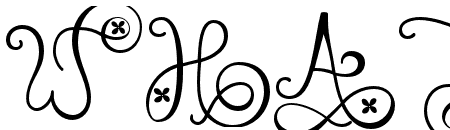Monogram handwriting 10 Regular