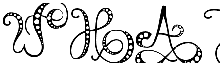 Monogram handwriting 11 Regular