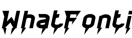 Ride The Lightning Bold Italic