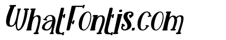 The Witchers long italic Regular