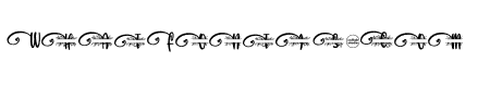 Love Eberline Monogram Font