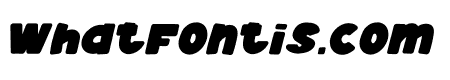 HAPPY DONUTS Italic