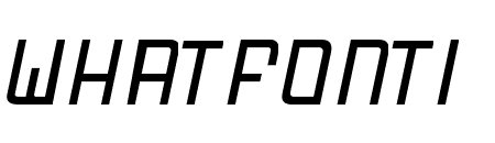 FODECUMBERS THIN ITALIC Italic