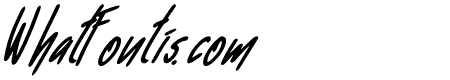 John Witty Italic