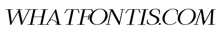 Roschild Bold Italic