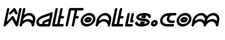 NEVER ENDING MAZE Italic
