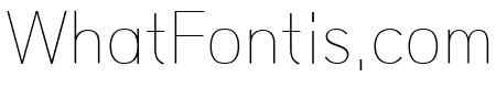 HU Wind Sans Greek ExtraLight