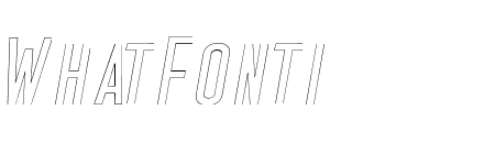 Volutant Display Outline Italic