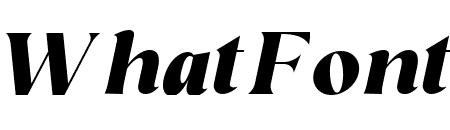 Regis Extra Bold Italic