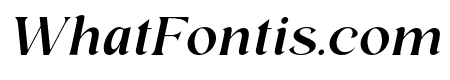Regis-MediumItalic