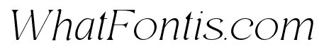 Regis-ThinItalic