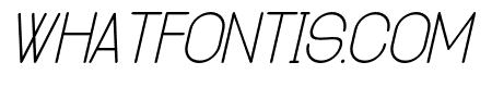Cluster italic Regular
