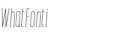 CONQUEST Slab serif Thin Italic Italic