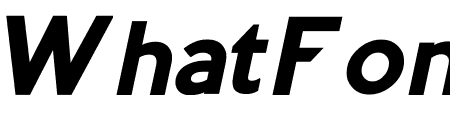 The Mysterious Affair Bold Italic