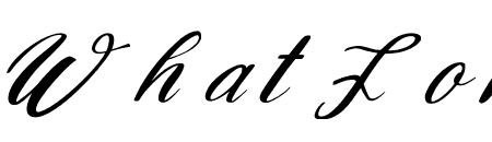 Magoline Script Slant