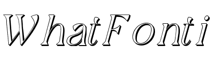 QaitanShadow-Italic
