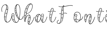 Rainy Love Outline regular