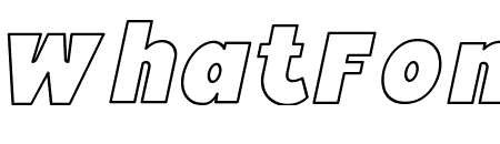 Auxiliary Hollow Italic Italic