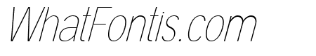 Oath Thin Italic